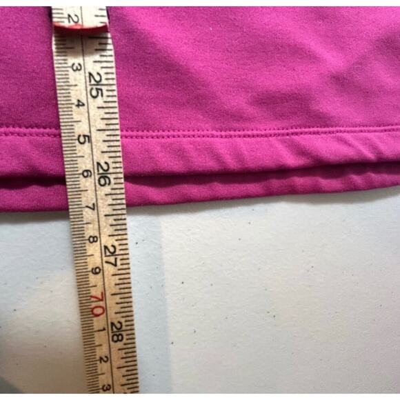 Nike Womens Pink Livestrong Dri-Fit Long-Sleeve Quarter-Zip Pullover Top, L - Picture 5 of 9